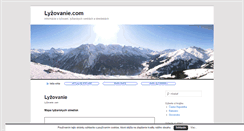 Desktop Screenshot of lyzovanie.com